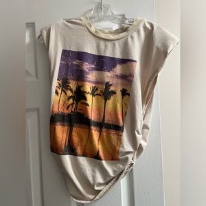 Muscle Shirt with shoulder pads